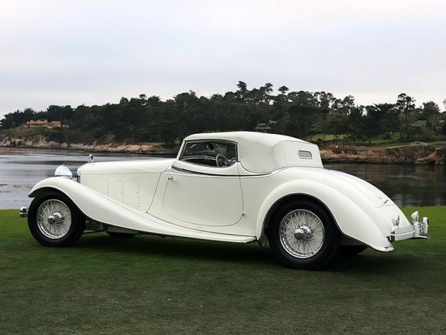  Delage D8S Cabriolet par deVillars 1933 года  (фото 23 из 28)